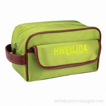 Fabric Cosmetic Bag with Zipper Closure, Measures 23 x 11 x 13cm